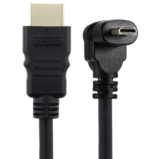 Cáp Chuyển Đổi 30cm Micro-Hdmi Đực Sang Hdmi (90 Độ) Zjv