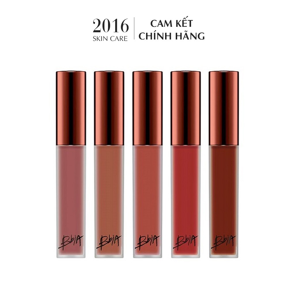 Son kem Bbia Last Velvet Lip Tint Version 5 Màu 21 22 23 24 25 - 2016 Skincare