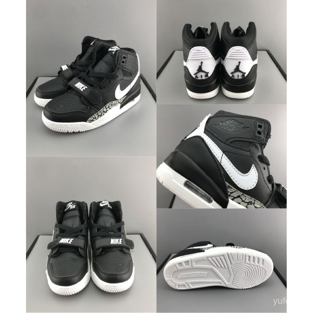 * Ready Stock *Nike Air Jordan Legacy Giày chạy bộ trẻ em KvXr