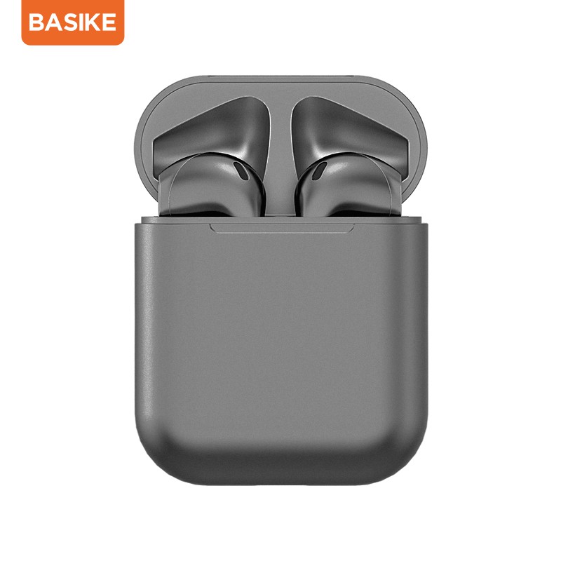 Tai Nghe Bluetooth BASIKE TW56 Thiết Kế Nhét Tai Cho Huawei Samsung Xiaomi Oppo iphone 6/6s 7 8 x 11 12