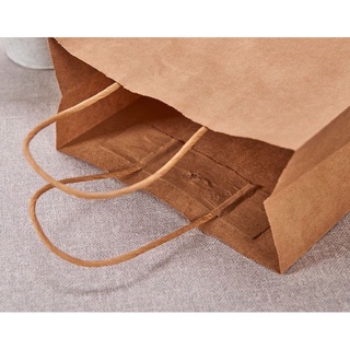 Túi giấy xi măng có quai số 5 (32 X 11 X 24.5)