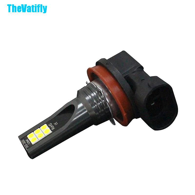 Bóng Đèn Led 1 H8 / H9 H11 3030 12smd 12v 6000k Chất Lượng Cao