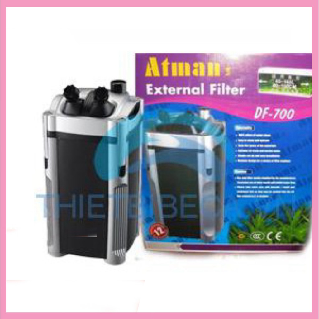 Thùng Lọc Nước Cho Bể Cá Atman DF 700 (thùng lọc nước bể kính)