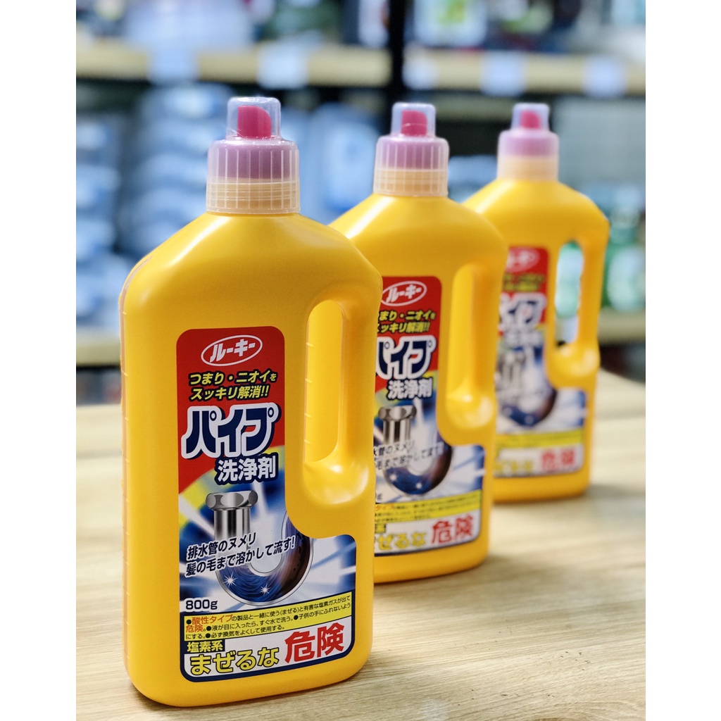 Chai Thông Tắc Cống Rocket 800ml Nội Địa Nhật Chính Hãng