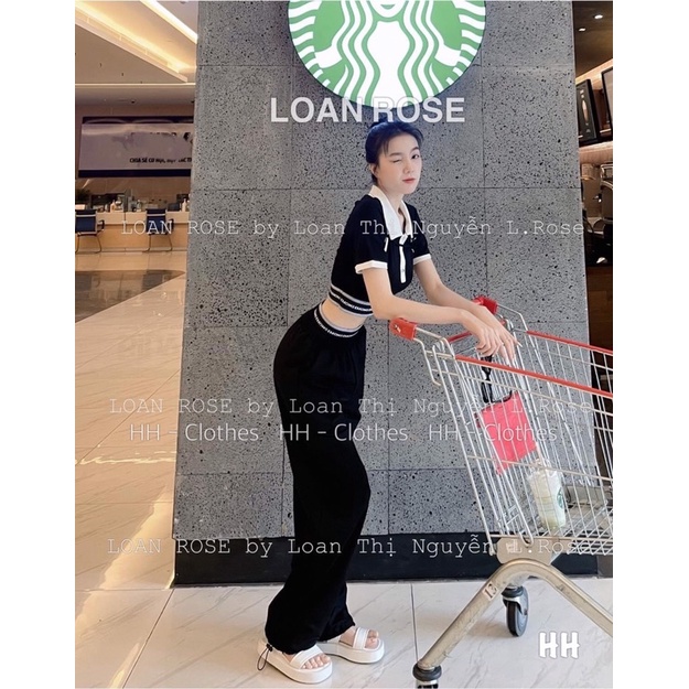 Bộ thể thao croptop bo viền sịn đét