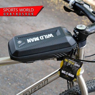 Túi xe đạp  E5 WILDMAN treo sườn xe, chống sốc, chống nước, túi xe đạp