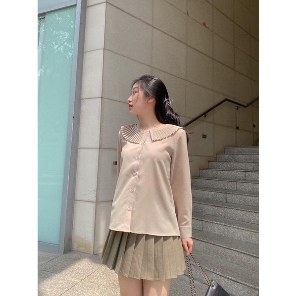 SISTERSISTER - Chân váy xếp li Her skort