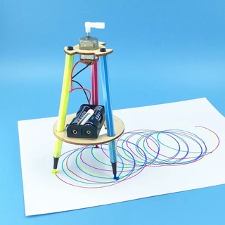 Robot vẽ tranh - đồ chơi thí nghiệm khoa học và công nghệ tự chế cho học sinh tiểu học