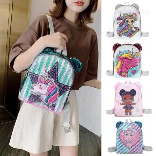 Balo đi học đính sequin lấp lánh phong cách