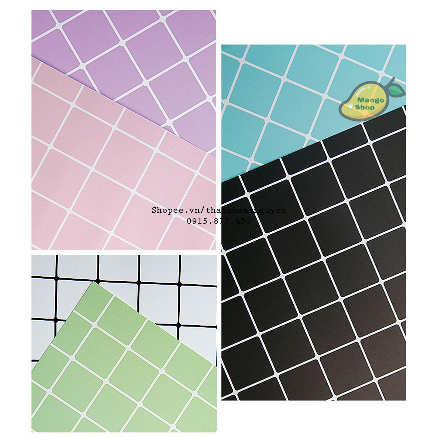 [2 MẶT TO]Tấm Bìa Kẻ Caro Chụp Ảnh Phụ Kiện 2 mặt 27*42cm ( Phông Nền Caro Chụp Ảnh Background )