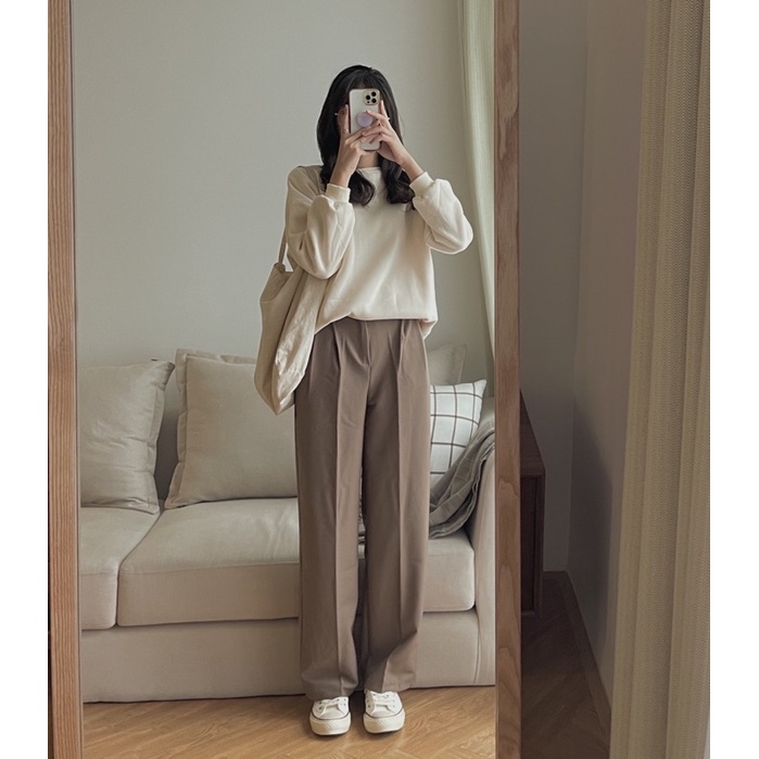 Áo nỉ bông basic 455 | BigBuy360 - bigbuy360.vn