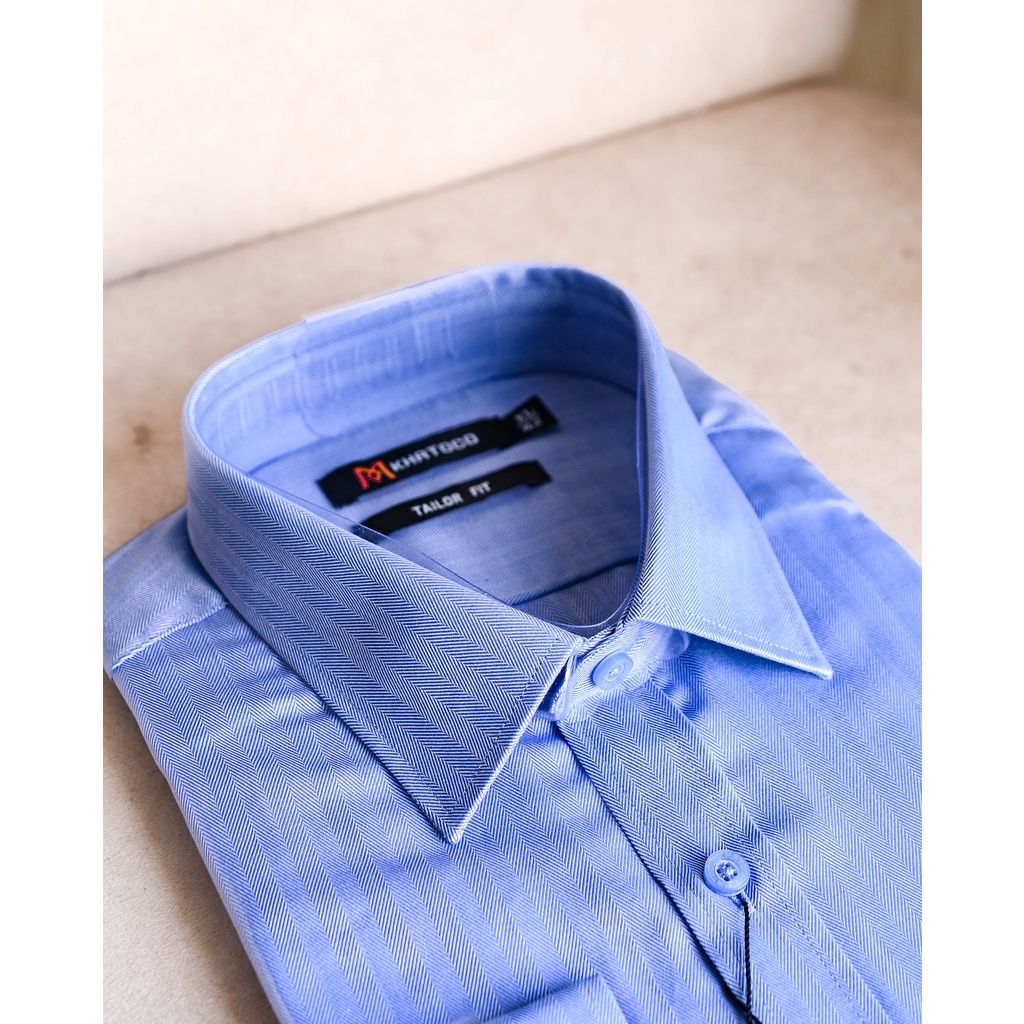 Áo sơ mi nam Khatoco tay dài