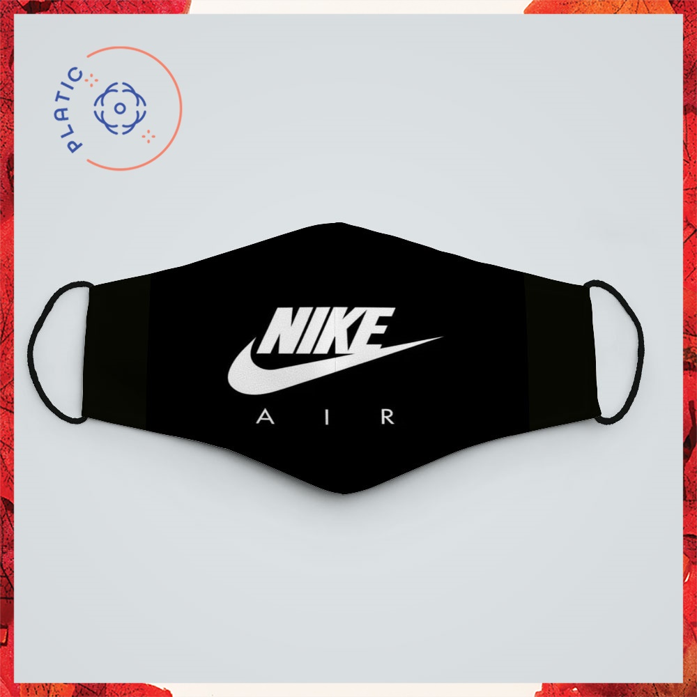 khẩu trang y tế sỉ thùng In Hình Nike_72 PLATIC Vải Poly Cotton 100%, Ngăn Bụi Mịn, Kháng Khuẩn, 2021 Bảo Vệ Toàn Diện