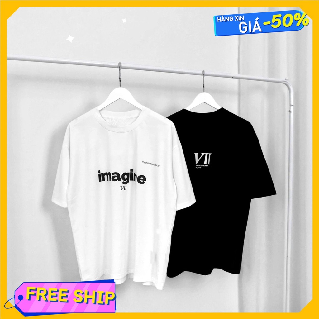 Áo thun unisex nam nữ form rộng, áo phông tay lỡ form rộng