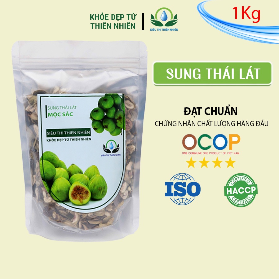 Quả sung thái lát sấy khô Mộc Sắc 1Kg