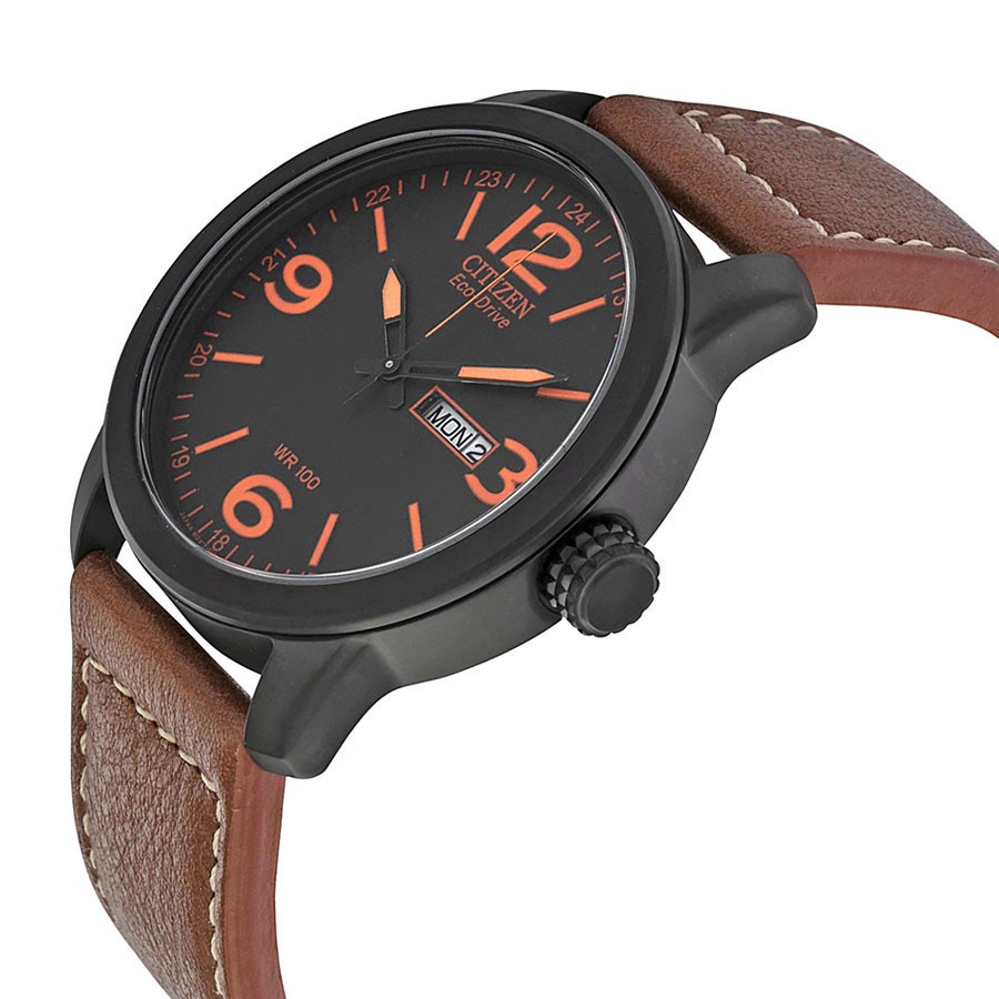 Đồng Hồ Nam Citizen Dây Da BM8475-26E - Mặt Đen