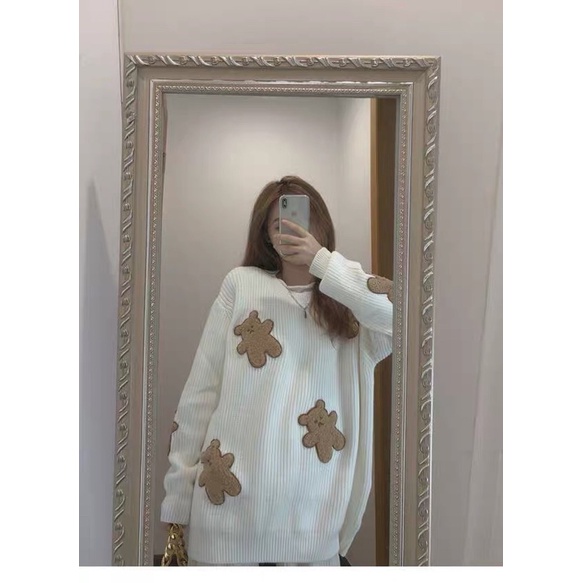 SET LEN GẤU QUẦN SUÔNG ULZZANG