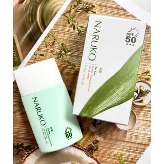 Kem Chống Nắng Naruko Tea Tree Refresh Cooling Sunscreen SPF50+++ 50ml
