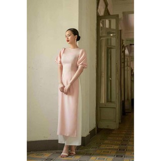 Bộ áo dài lụa cao cấp vải siêu mịn