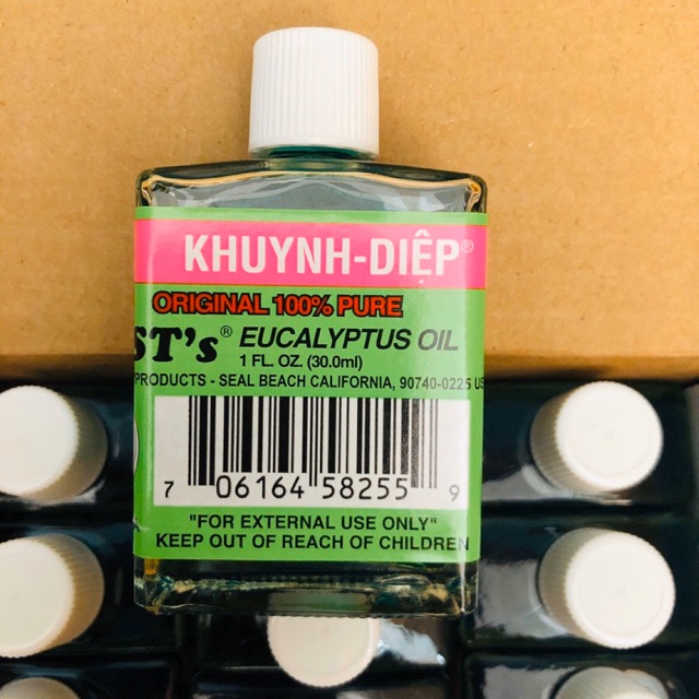 Dầu khuynh diệp BST's Eucalyptus Oil 30ml của Mỹ     Giá 180k