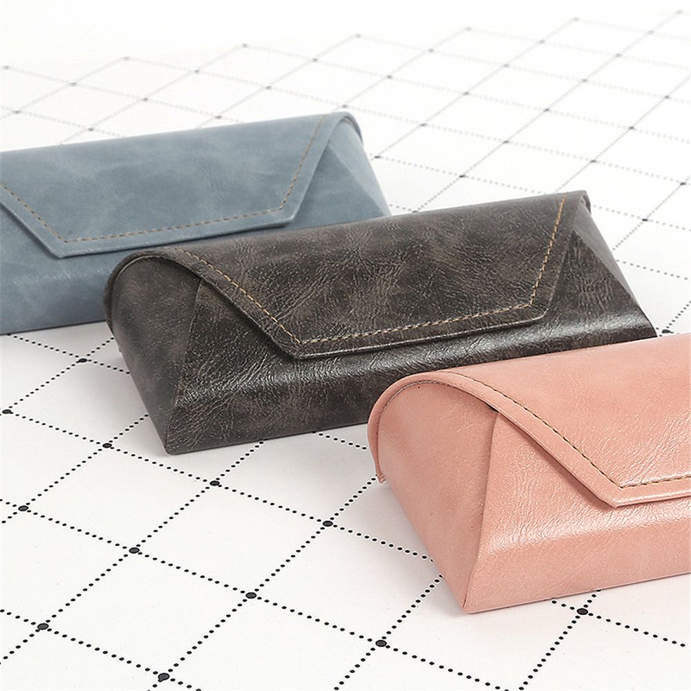 Hộp đựng mắt kính bằng da PU mềm chống nước nhiều màu tùy chọn