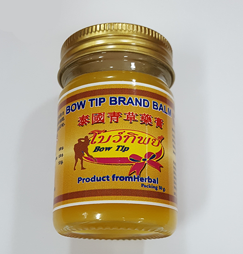 1 hũ Dầu cù là thảo ḋược Bow Tip Brand Balm (Thái Lan)