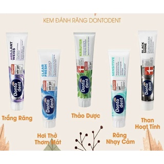 Kem đánh răng Dentodent 4 loại
