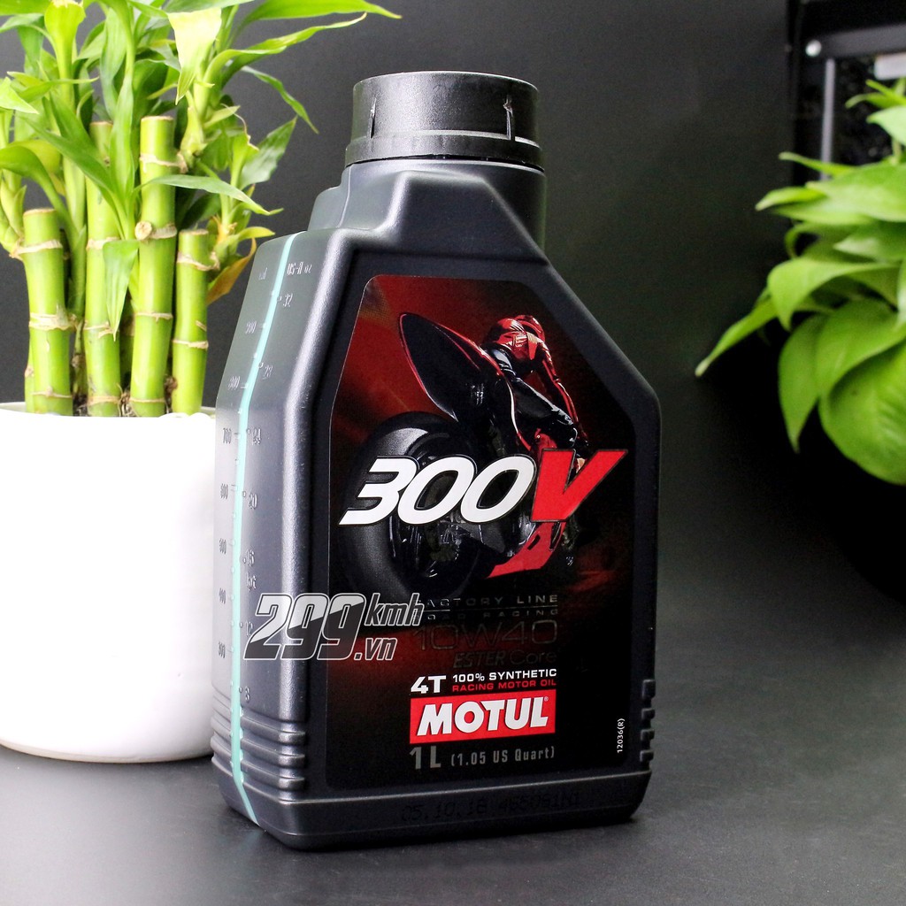 Nhớt Motul 300V Factory Line 10W-40 1L/1L1/1L3