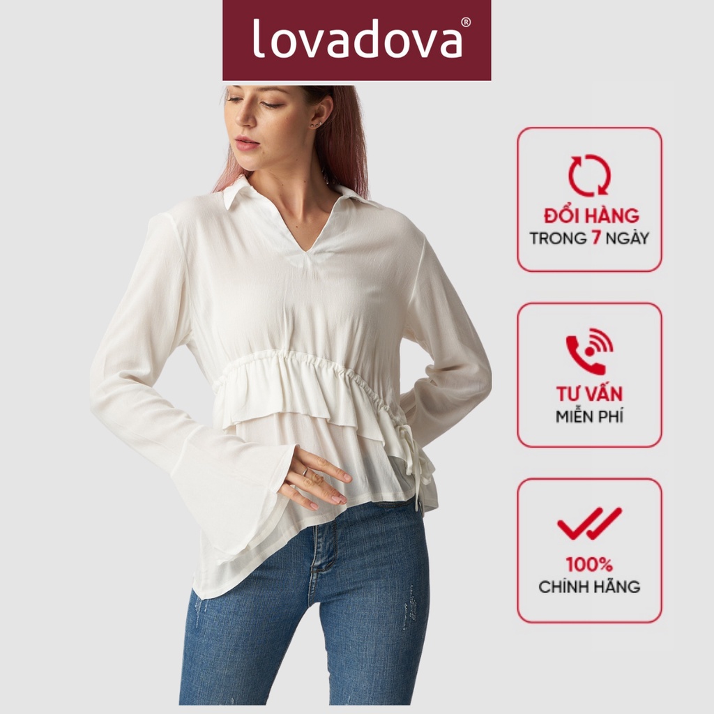 Lovadova - 21B01C001 Áo kiểu nữ thời trang