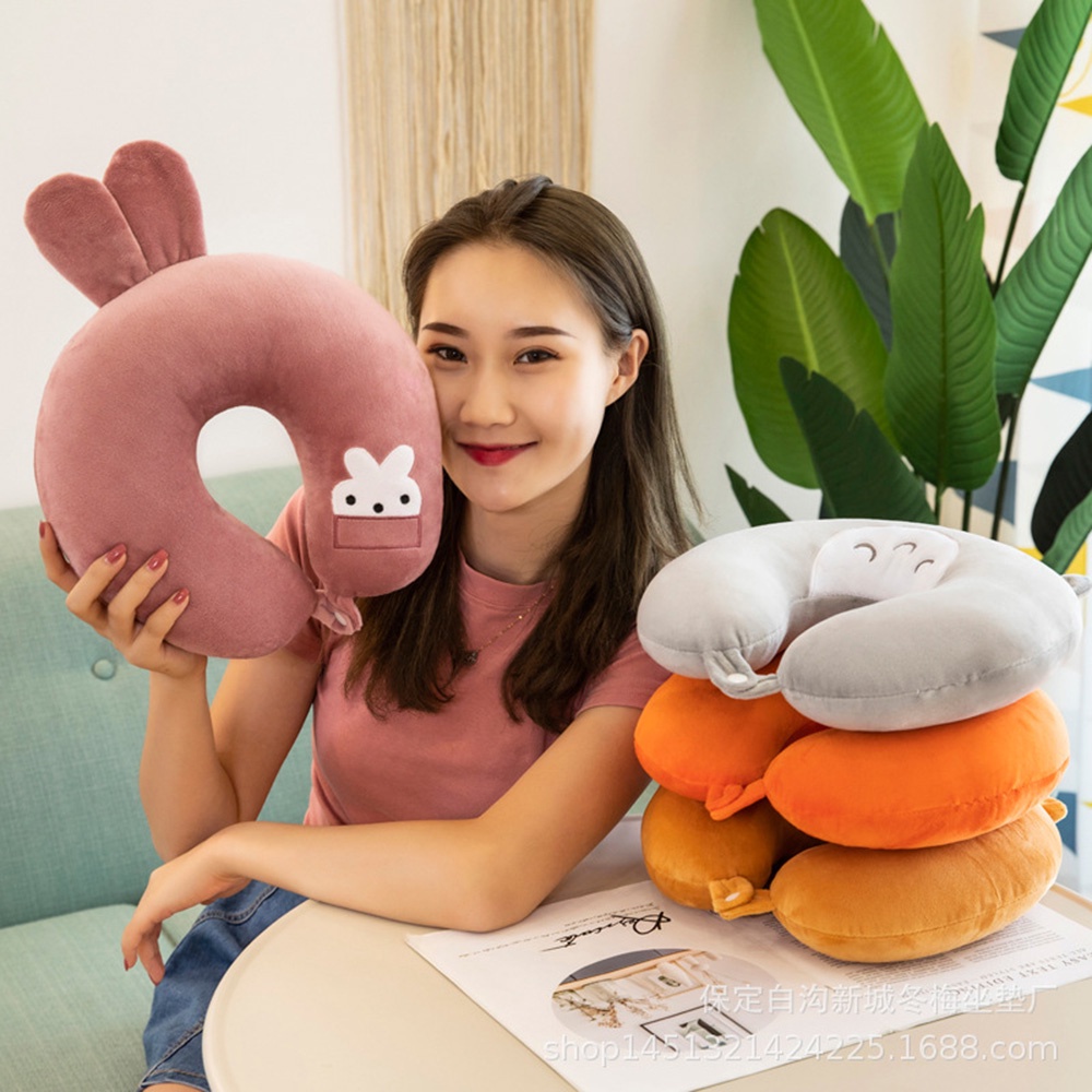 0. Gối chữ U tựa cổ văn phòng - Gối tựa cổ đi máy bay, ô tô, đi du lịch