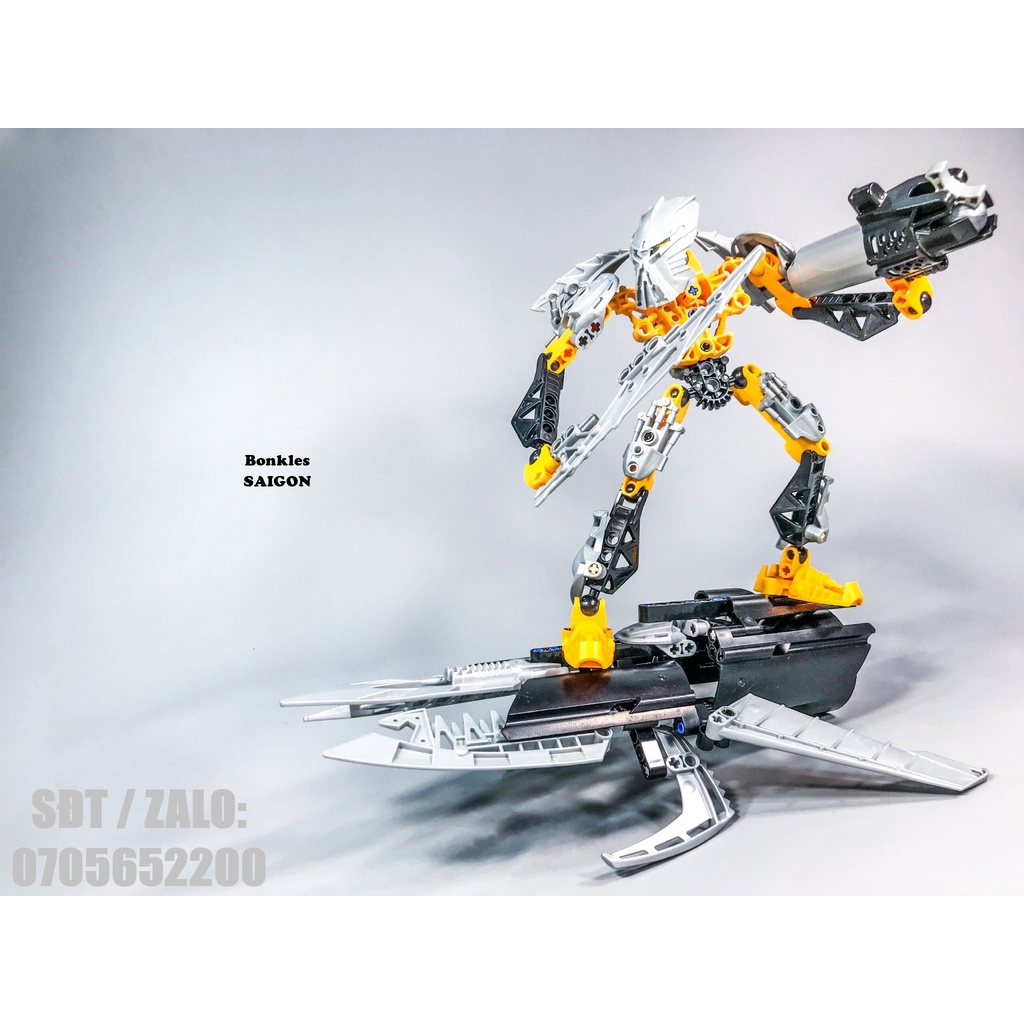 Đồ Chơi Mô Hình Vintage lắp ráp LEGO Bionicle Titan: 8697 Toa Ignika Chính Hãng Đan Mạch (2008)