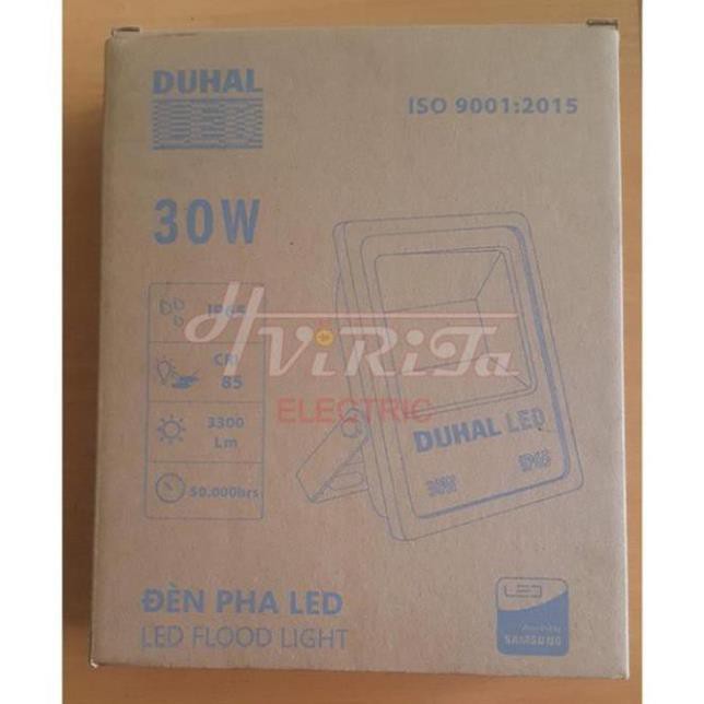 Đèn pha led Duhal 30W Chống nước IP65 (KDJD0301)