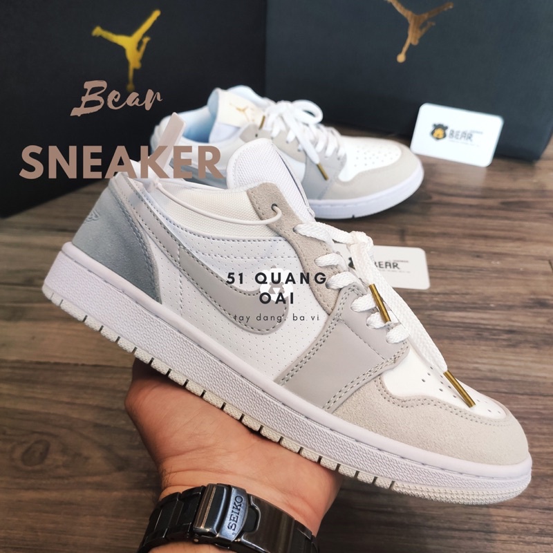 [Bear.sneaker] Giày Thể Thao JD Paris hàng SC (logo dập gót- da xịn)