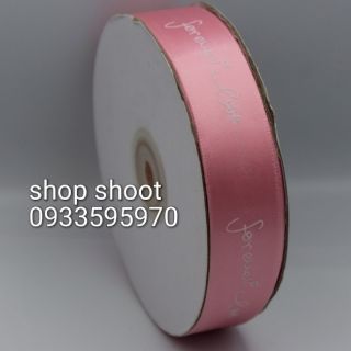 RUY BĂNG LỤA 3 PHÂN CHỮ forerver you