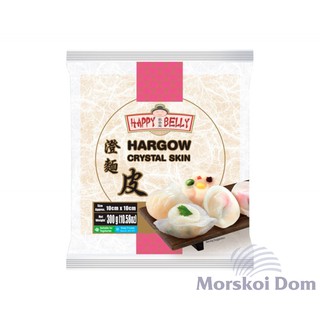 Vỏ Há Cảo Hargow Singapore Happy Belly 300gr*10cm*32 LÁ / Vỏ Dimsum Hargow Crystal Skin - NK Singapore