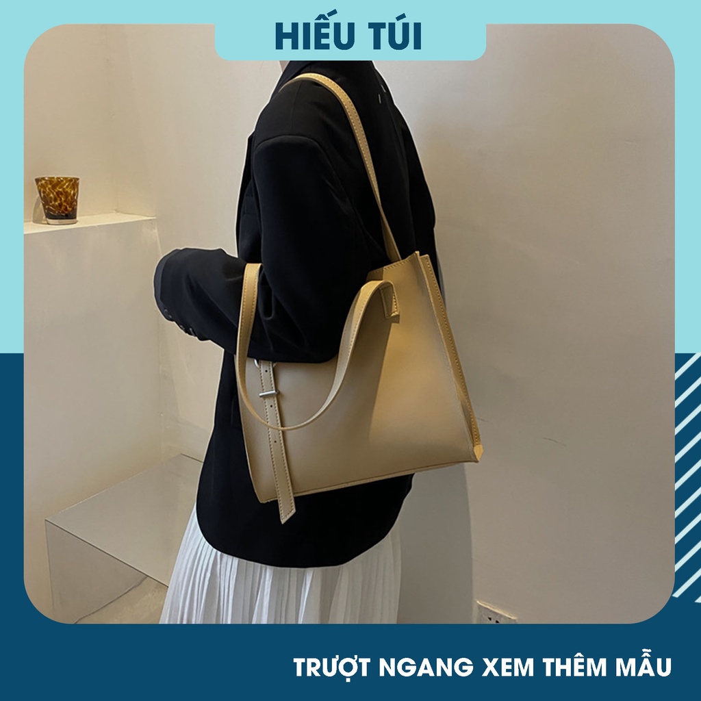 Túi xách nữ công sở tote da mềm vừa A4 đeo vai đẹp thời trang đi học cao cấp giá rẻ