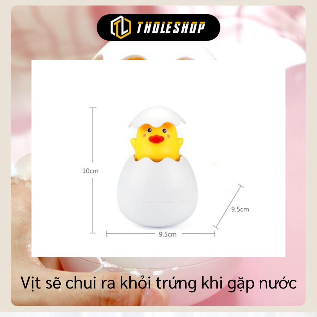 Đồ Chơi Nhà Tắm - Vịt Con Tự Nở Phun Nước Cho Bé Thích Thú Tắm, Không Sợ Nước 4924