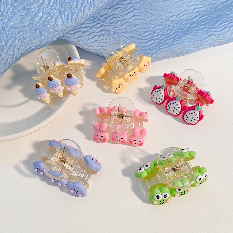 Kẹp tóc thiết kế hoạt hình thời trang Hàn Quốc đáng yêu cho nữ