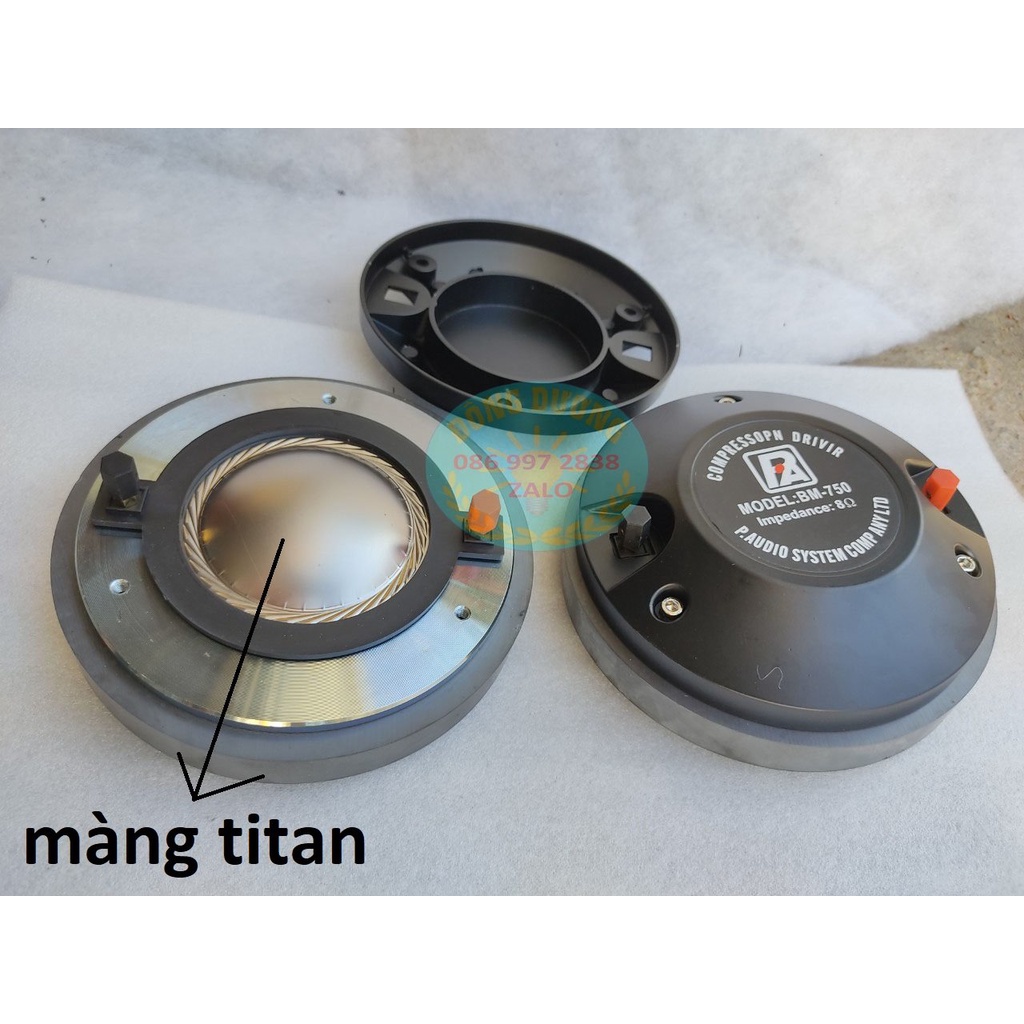 BÁN LẤY TƯƠNG TÁC -2 LOA TREBLE KÈN 750 PAUDIO  CÔN DẸT HÀNG CAO CẤP NHẬP KHẨU CHÍNH HÃNG  - CỦ KÈN SÂN KHẤU