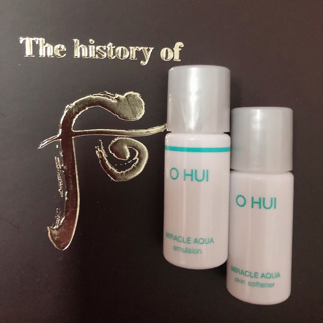 Cặp Dưỡng Da Ohui Miracle Aqua Nước Hoa Hồng Sữa Dưỡng Kiềm Dầu Se Chân Lông | BigBuy360 - bigbuy360.vn