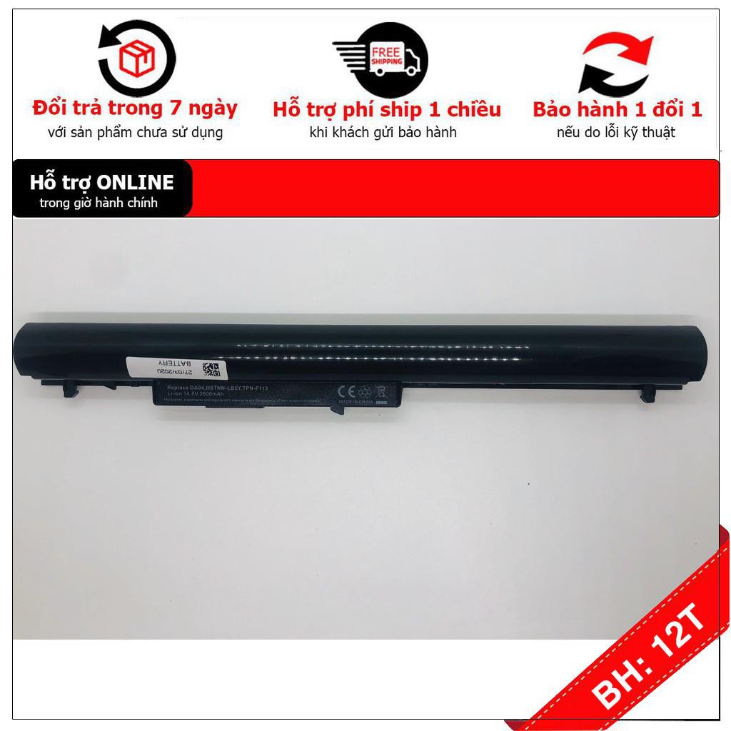 [BH12TH] Pin Laptop HP CQ14 CQ15 240 G2 HP Compaq Presario 15-H000 15-S000  HP Touchsmart 15-D mã Pin OA04