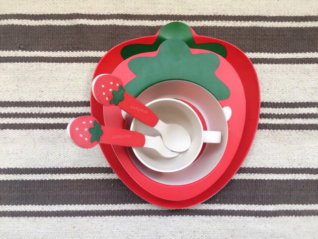 Bộ bát ăn bột tre