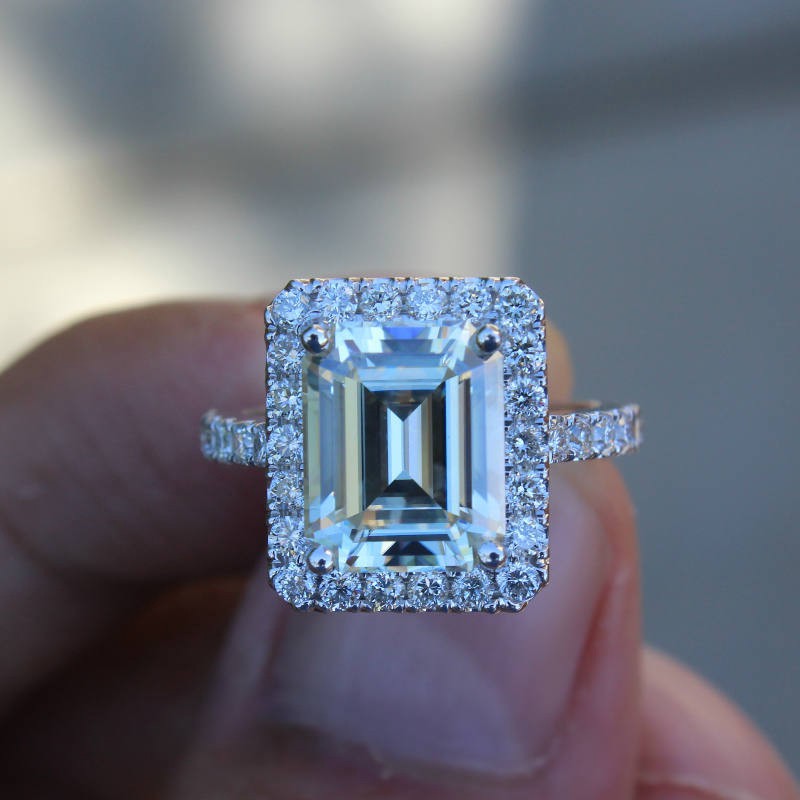 Nhẫn Đeo Tay Kim Loại Đính Đá Phong Cách Âu Mỹ Cho Nữ