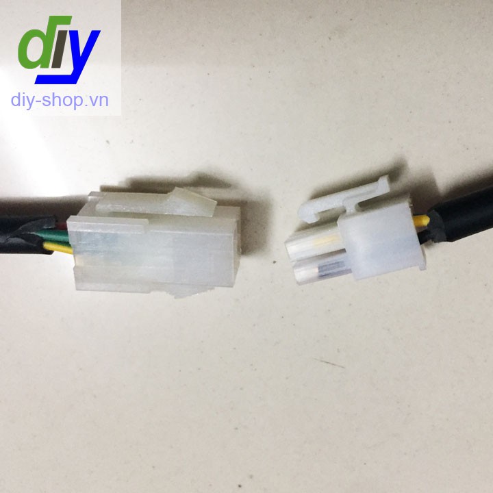 Jack nối 4 pin đực cái