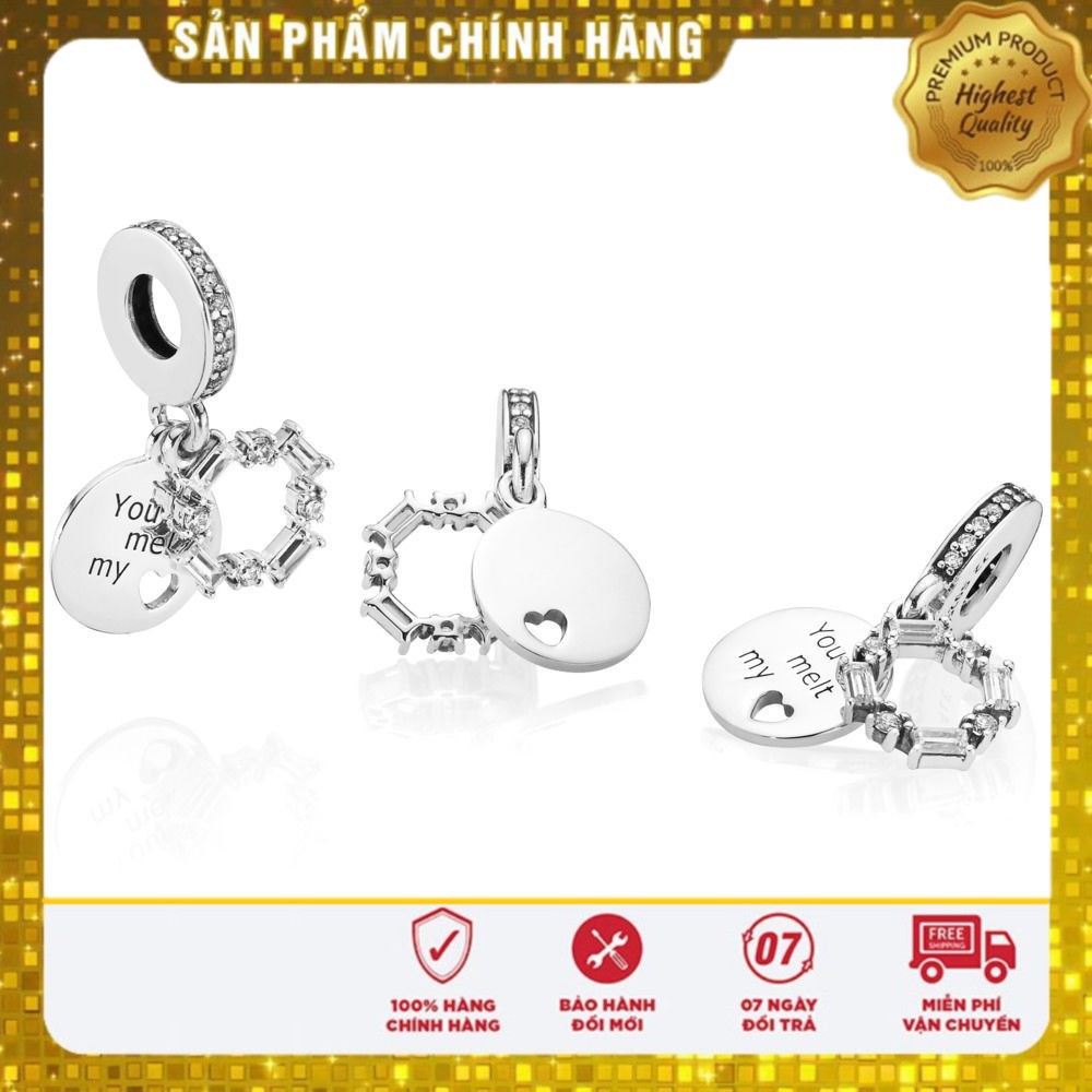 Charm bạc Pan chuẩn bạc S925 ALE Cao Cấp - Charm Bạc S925 ALE thích hợp để mix cho vòng bạc Pan - Mã sản phẩm DNJ076