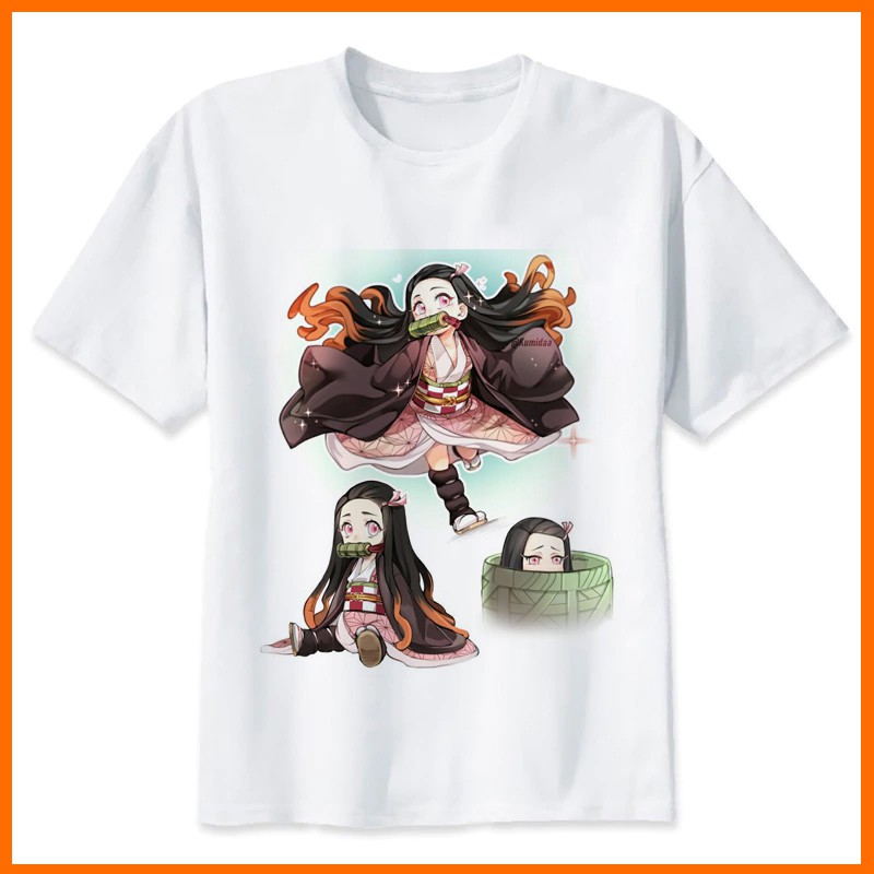 (3 HÌNH) ÁO THUN ANIME NEZUKO NAM NỮ