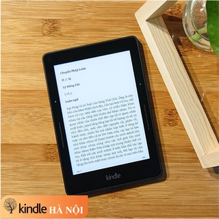 Máy đọc sách Kindle Voyage (7th) bộ nhớ 4GB, màn hình 6inch 300PPI sắc nét có đèn nền với phím chuyển trang