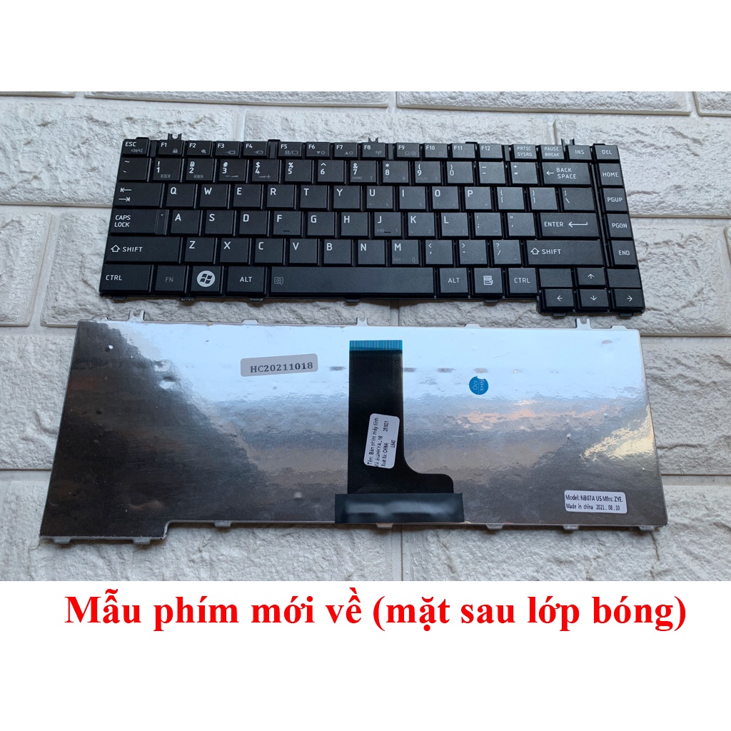 Bàn Phím Laptop Toshiba L640 L645 C600 C640 L740 L745 Nhập Khẩu