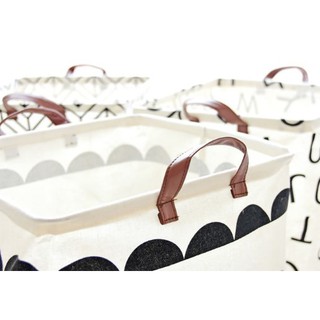 Giỏ Vải Đựng Đồ Vuông 33cm
