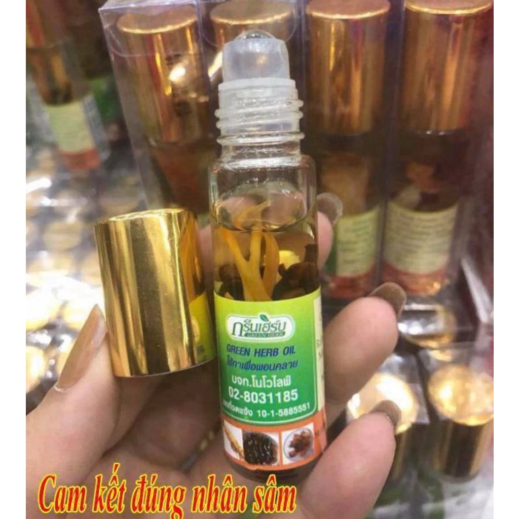 Dầu hít nhân sâm Thái Lan